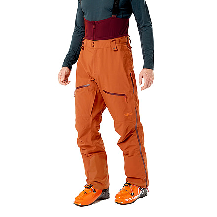 Rab Khroma GTX Bib - Mens, Red Earth, Large, QWG-53-EA-L