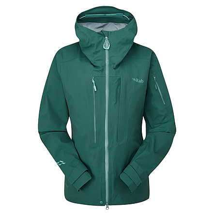 Rab Khroma Kinetic Jacket - Womens, Green Slate, 14, QWH-39-GNS-14