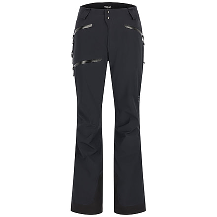 Rab Khroma Kinetic Pants - Womens, Black, Small, Regular, QWH-41-BLK-10-RG