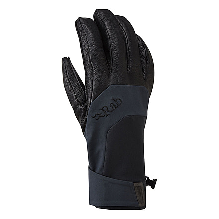 Rab Khroma Tour Infinium Glove, Black, Small, QAH-91-BL-S