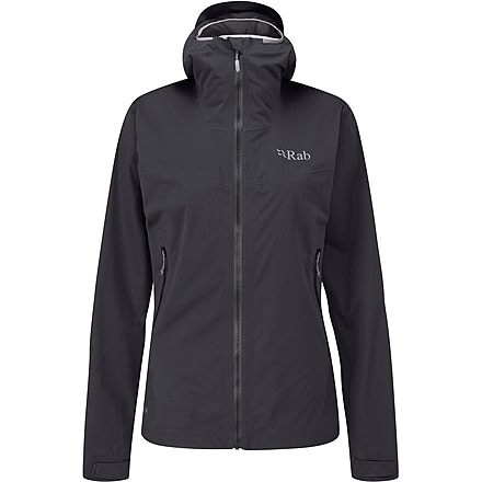 Rab Kinetic 2.0 Jacket - Womens, Beluga, 8, QWG-75-BE-08