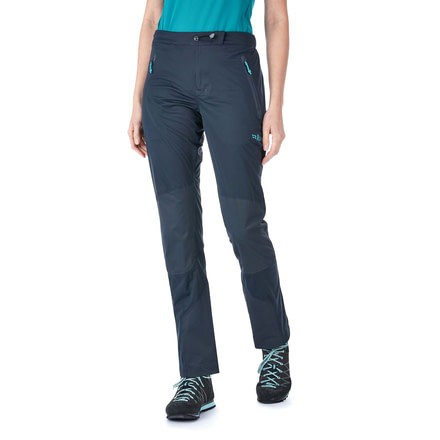 Rab Kinetic Alpine Pants - Womens, Beluga, 8, Regular, QWF-74-BE-08