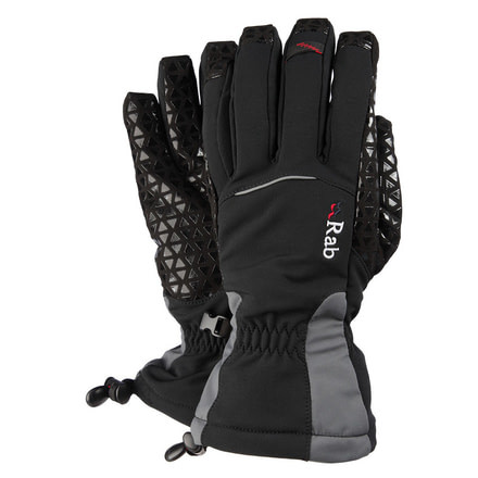 Rab Latok Gloves - Men's-Grey-Large