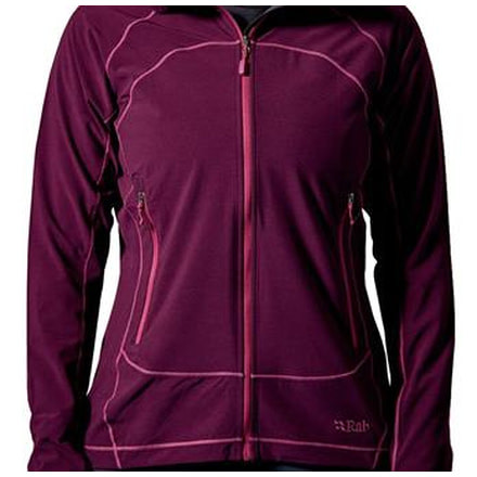 Rab Lunar Jacket - Womens, Berry, 12, QWS-27-BR-12