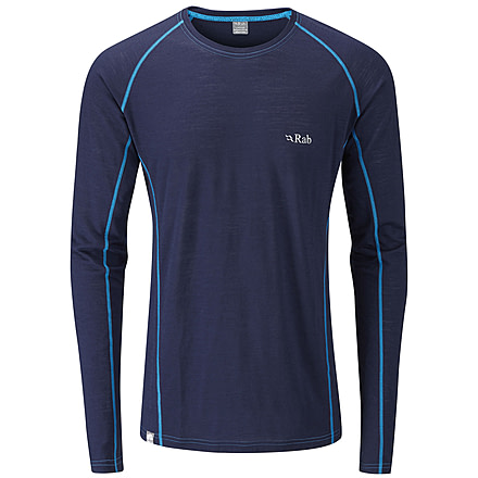 Rab MeCo 120 Long Sleeve Tee - Men's-Twilight-Large