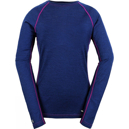 Rab MeCo 120 Long Sleeve Tee - Women's-Twilight/Twilight-Medium