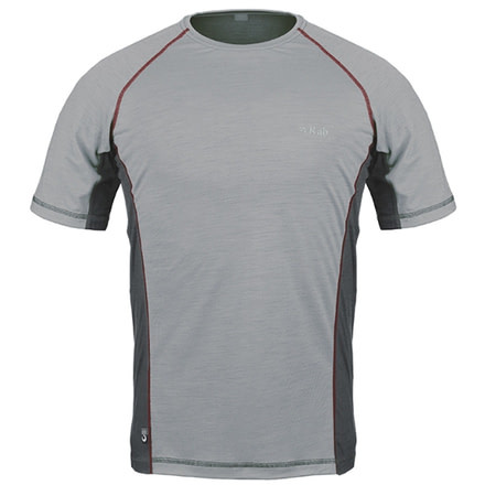 Rab Meco 120 Short Sleeve Tee - Men's-Mineral-Large