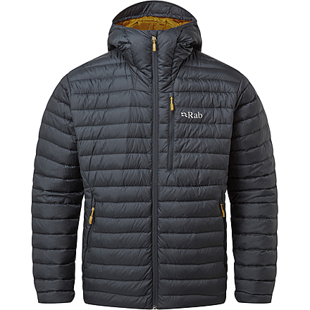 Rab Microlight Alpine Jacket - Mens, Beluga, Extra Large, QDB-12-BE-XL