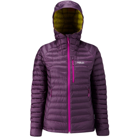 Rab Microlight Alpine Jacket - Women's-Aubergine/Quince-Medium