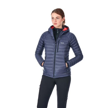 Rab Microlight Alpine Jacket - Women's, 6 UK, Steel/Passata, QDA-92-ST-06