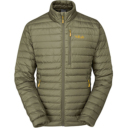 Rab Microlight Jacket - Mens, Light Khaki, Small, QDB-16-LKH-SML