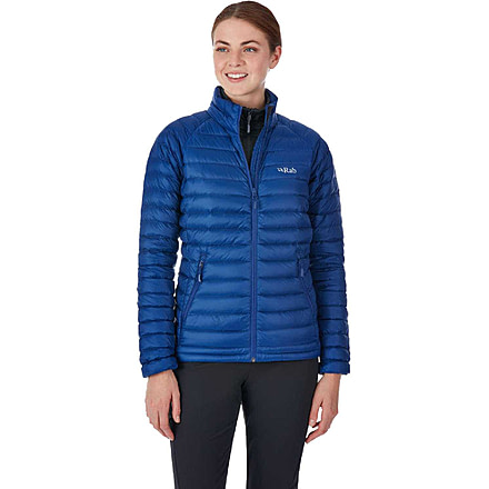 Rab Microlight Jacket - Womens, Blueprint/Celestial, Extra Large, QDA-95-BP-16