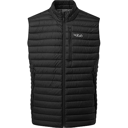 Rab Microlight Vest - Mens, Black, Small, QDB-18-BL-S