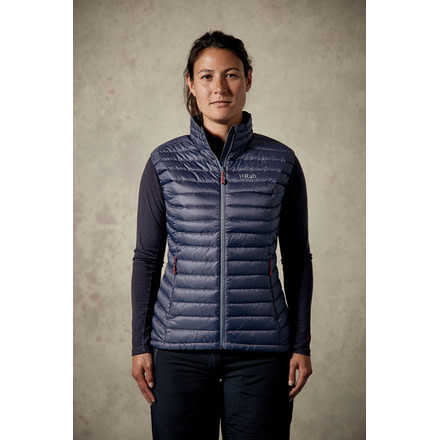 Rab Microlight Vest wmns, Twilight/Fuschia, UK12/ US M QDA-67-TW-12-DEMO