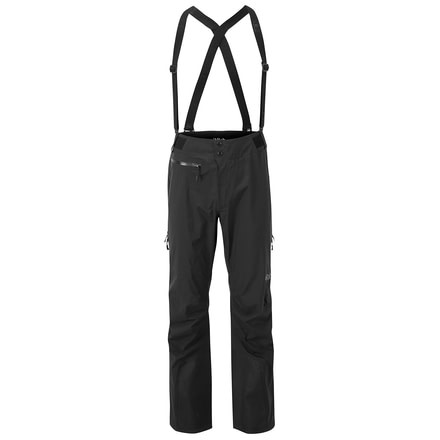 Rab Muztag DV Pants, Black, S/30 Waist, QWG-13-BL-S