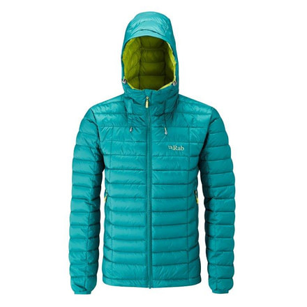 Rab Nebula Jacket - Men's-Spruce/Lime-Medium