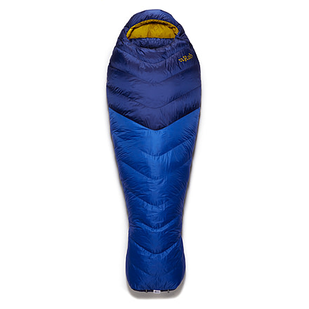 Rab Neutrino 400 Sleeping Bag, Nightfall Blue, Long, Left Zip, QSM-90-NFB-LNG-LZ