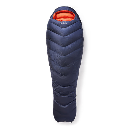 Rab Neutrino Pro 600 Sleeping Bag, Ebony, Regular, Left Zip, QSM-63-EB-LZ