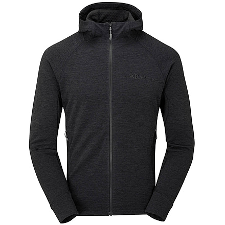 Rab Nexus Hoody - Mens, Black, Large, QFF-70-BLK-LRG
