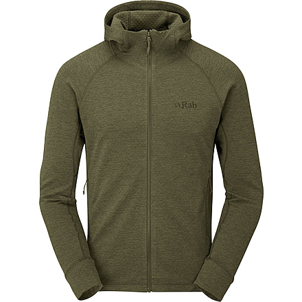 Rab Nexus Hoody - Mens, Olive, Small, QFF-70-OLV-SML
