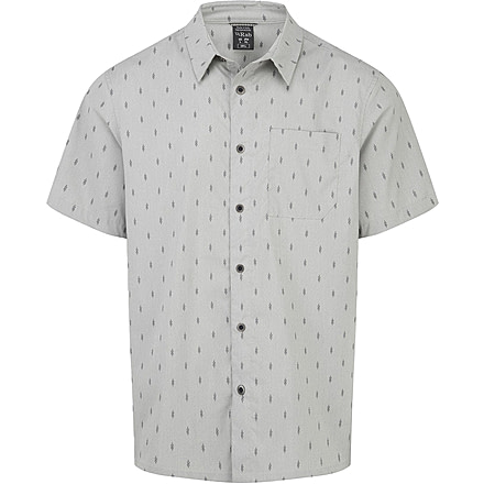 Rab Offgrid Shirt - Mens, Light Zinc, Small, QCB-98-LZN-SML