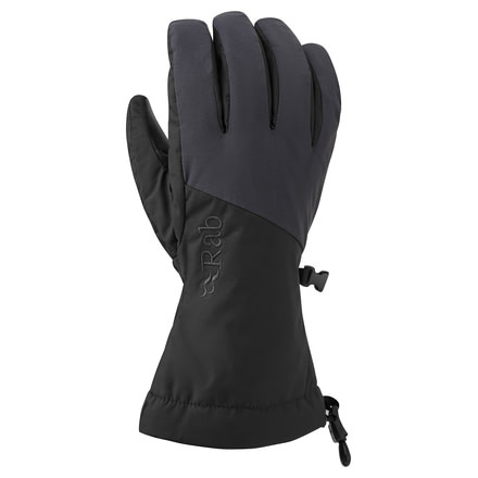 Rab Pinnacle GTX Glove - Unisex, Black, Small, QAH-68-BL-S