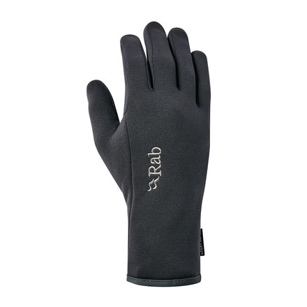 Rab Power Stretch Contact Glove, Beluga, Large, QAH-55-BE-L