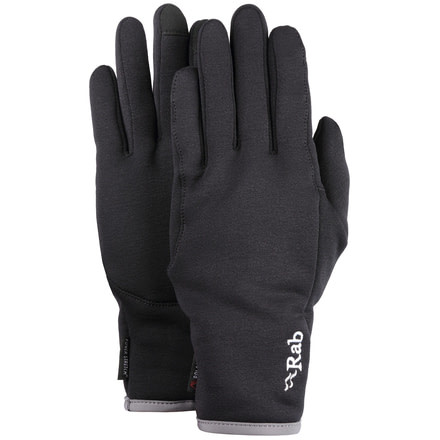 Rab Power Stretch Pro Contact Glove - Men's-Black-Large