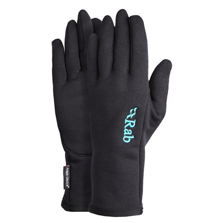 Rab Power Stretch Pro Glove - Womens-Black-Large