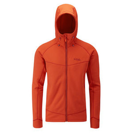 Rab Power Stretch Pro Hoody - Men's-Oxide-Large