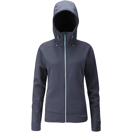 Rab Power Stretch Pro Hoody - Womens-Beluga-Small