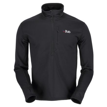 Rab Power Stretch Pull-On - Men's-Black-X-Small