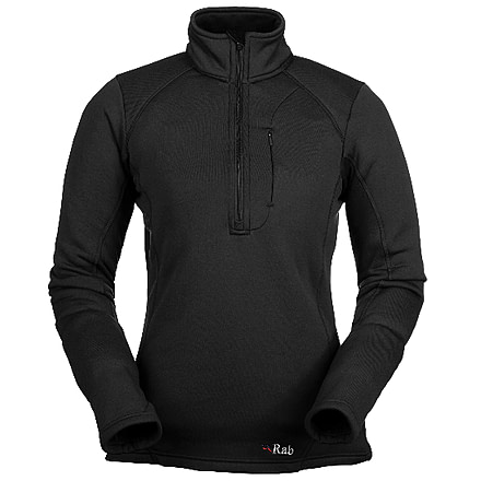 Rab PS Zip Top - Women's-Black-Medium-12