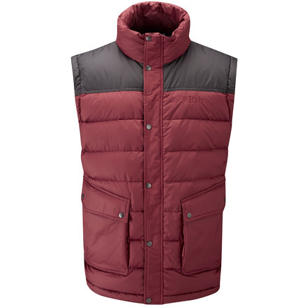 Rab Sanctuary Vest - Men's-Rootbeer/Anthracite-Large