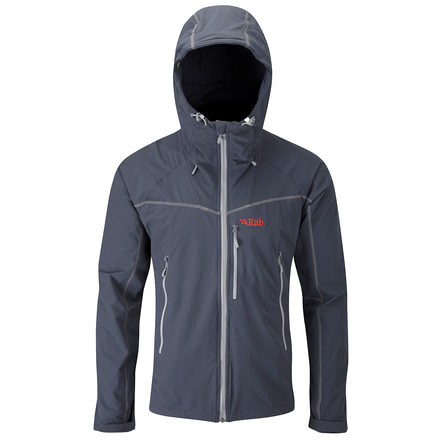 Rab Sawtooth Hoodie - Men's-Beluga-Large