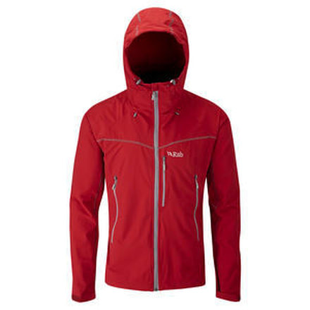 Rab Sawtooth Hoodie - Men's-Cayenne-Large