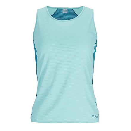 Rab Sonic Ultra Vest - Women's, 8 UK, Meltwater/Ultramarine, QBL-23-MEU-08