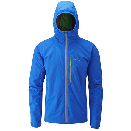 Rab Strata Hoodie - Men's-Maya/Wasabi-Large