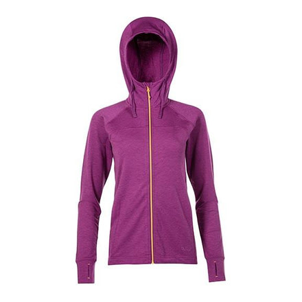 Rab Top-Out Hoody - Womens, Peony, 12, QBU-47-PE-12