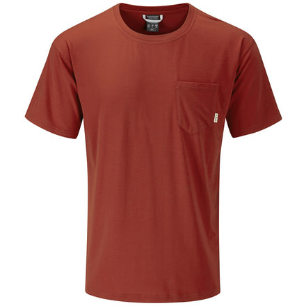 Topo Tee - Mens -Rust-X-Large