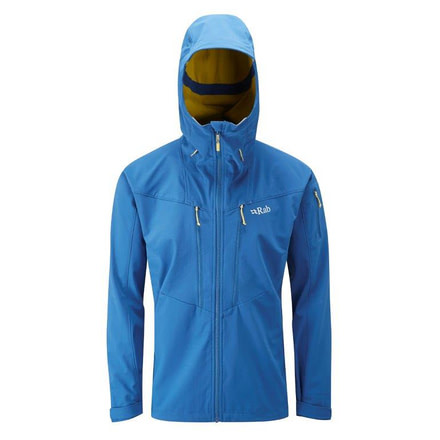 Rab Upslope Jacket - Men's-Ink/Mimosa-Large