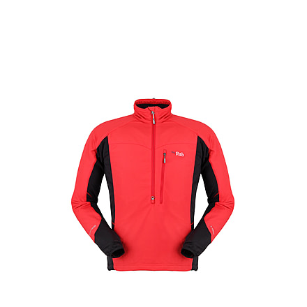 Rab Vapour-Rise Stretch Top - Mens - Mars Red - Large
