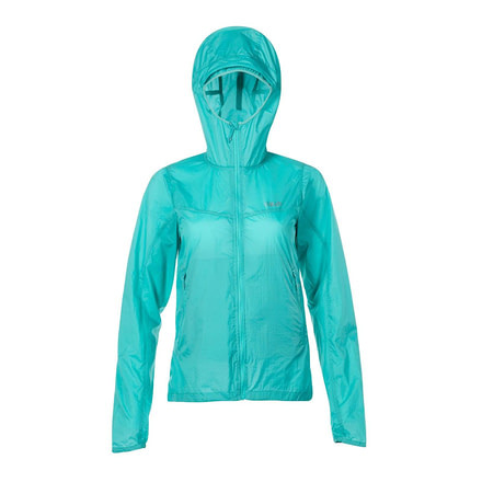 Rab Vital Windshell Hoody - Womens, Seaglass, Extra Small, QWS-40-SE-08