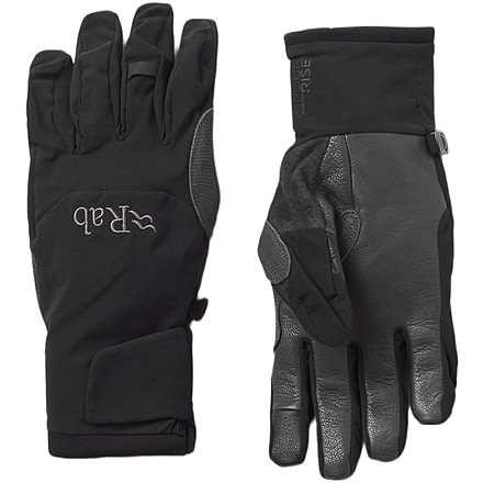 Rab VR Gloves, Black, Large, QAJ-50-BLK-LRG