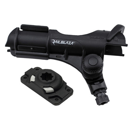 Railblaza Rod Holder II &amp; StarPort HD Kit, Black 84146.01.100