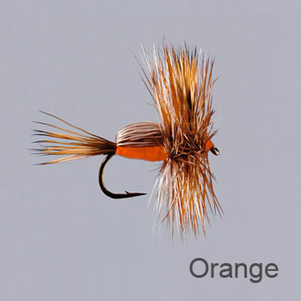 Rainys Humpy Orange 16
