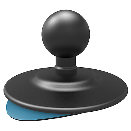 Ram Mounts PSA Adhesive Base w/ 1 in Ball, Black RAP-B-378U