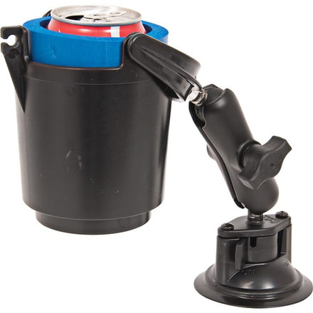 Ram Mounts Ram Drink Holder W/suction Bse RAM-B-132SU