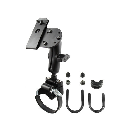 Ram Mounts Strap Clamp, Roll Bar Mount w/ Gun Holster Clip, Black RAM-B-149Z-2-GUN1U