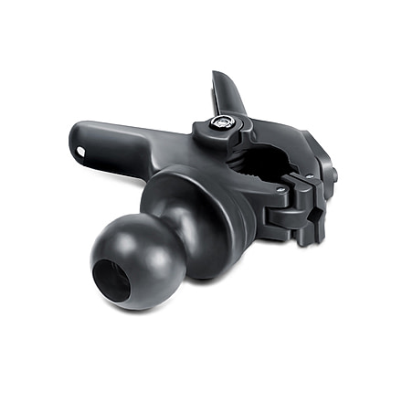 Ram Mounts Universal Small Tough-Clamp w/ 1 in Diameter Rubber Ball, Black RAP-B-397-1U